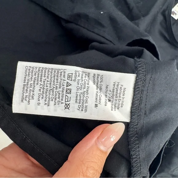 NWT Madewell Relaxed Scoopneck Short-Sleeve Top in black - Picture 9 of 13